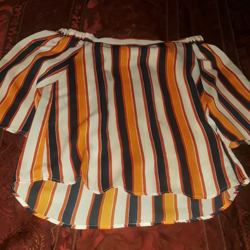 Off the shoulders top